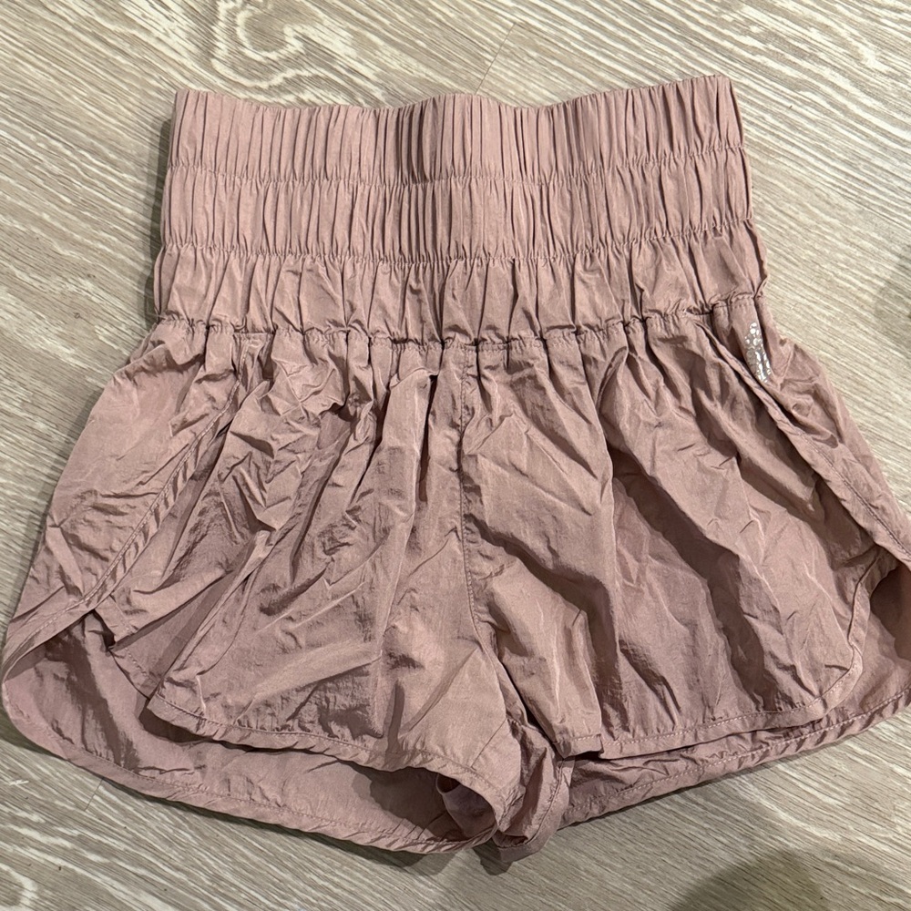 FP Movement by Free People Mauve High-Waisted Shorts